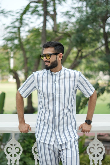 Blue Stripe Shirt
