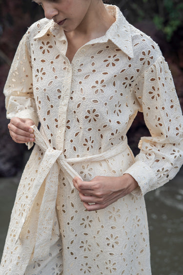 Zinnia Embroidered Dress