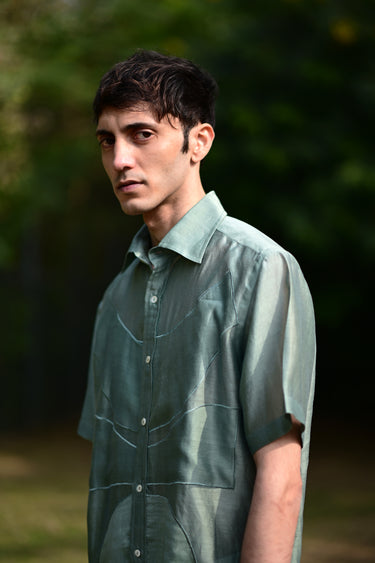 Emerald Appliqué Shirt