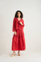 Red Beauty Skirt Set