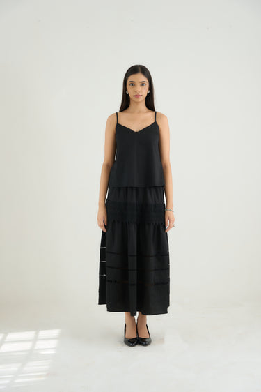 Black Beauty Skirt Set